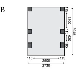 Carport En Bois Autoclave 15m², Toit En Acier Et Deux Poteaux En Arc – KARIBU 11 Carport En Bois Autoclave 15m², Toit En Acier Et Deux Poteaux En Arc – KARIBU -Abri De Jardin carport en bois autoclave 15m toit en acier et deux poteaux en arc karibu 3