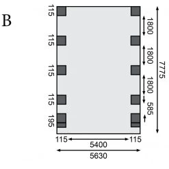 Carport En Bois Autoclave 26,9m², Toit En PVC Gris Et Deux Poteaux En Arc – KARIBU 11 Carport En Bois Autoclave 26,9m², Toit En PVC Gris Et Deux Poteaux En Arc – KARIBU -Abri De Jardin carport en bois autoclave 269m toit en pvc gris et deux poteaux en arc karibu 3