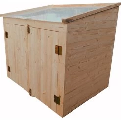 Coffre De Jardin En Bois Traité 20mm 1200L GENIO Blanc - Gardy Shelter 10 Coffre De Jardin En Bois Traité 20mm 1200L GENIO Blanc - Gardy Shelter -Abri De Jardin coffre de jardin en bois traite 20mm 1200l genio blanc gardy shelter 2