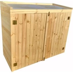 Coffre De Jardin En Bois Traité 28mm 2000L ALTO Blanc - Gardy Shelter 11 Coffre De Jardin En Bois Traité 28mm 2000L ALTO Blanc - Gardy Shelter -Abri De Jardin coffre de jardin en bois traite 28mm 2000l alto blanc gardy shelter 3