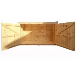 Coffre De Jardin En Bois Traité 28mm 2000L LARGO Blanc - Gardy Shelter 10 Coffre De Jardin En Bois Traité 28mm 2000L LARGO Blanc - Gardy Shelter -Abri De Jardin coffre de jardin en bois traite 28mm 2000l largo blanc gardy shelter 2