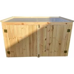 Coffre De Jardin En Bois Traité 28mm 2000L LARGO Blanc - Gardy Shelter 11 Coffre De Jardin En Bois Traité 28mm 2000L LARGO Blanc - Gardy Shelter -Abri De Jardin coffre de jardin en bois traite 28mm 2000l largo blanc gardy shelter 3