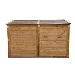 Coffre De Jardin En Bois Trocadero 2000L -Abri De Jardin coffre de jardin en bois trocadero 2000l 1