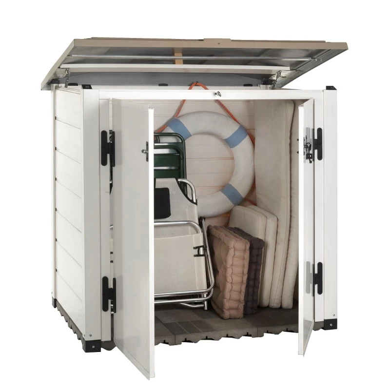 Coffre De Jardin En Résine Avec Plancher 1100L BOX EVO 100 – Garofalo 4 Coffre De Jardin En Résine Avec Plancher 1100L BOX EVO 100 – Garofalo – Image 2