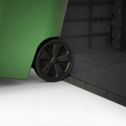 Coffre De Jardin Multifonctions En Résine 1200L Toit Plat Noir - Keter -Abri De Jardin coffre de jardin multifonctions en resine 1200l toit plat keter 5