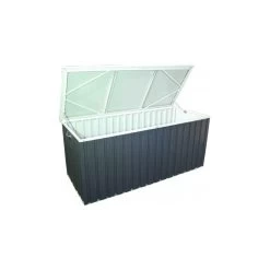 Coffre De Rangement En Métal Anthracite 800L DURAMAX -Abri De Jardin coffre de rangement en metal anthracite 800l duramax 2
