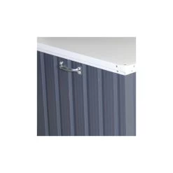 Coffre De Rangement En Métal Anthracite 800L DURAMAX -Abri De Jardin coffre de rangement en metal anthracite 800l duramax 5