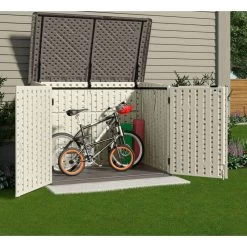 Coffre Multifonctions En PE 35mm 2000L + Plancher SUNCAST 10 Coffre Multifonctions En PE 35mm 2000L + Plancher SUNCAST -Abri De Jardin coffre multifonctions en pe 35mm 2000l suncast 2