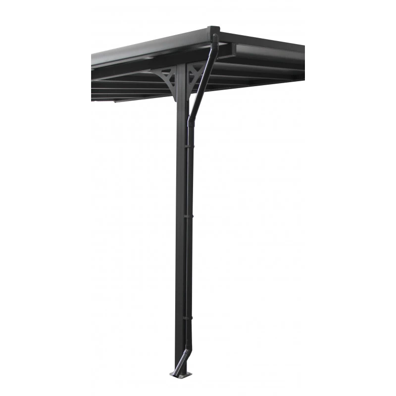 Descentes De Gouttières Grises Pour Toit De Terrasse X-METAL 4 Descentes De Gouttières Grises Pour Toit De Terrasse X-METAL – Image 2