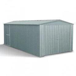 Garage 13,50m² En Acier Galvanisé Finition Zincalume Gris Melton - Absco 9 Garage 13,50m² En Acier Galvanisé Finition Zincalume Gris Melton - Absco -Abri De Jardin garage 1350m en metal melton finition zincalume absco 2