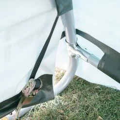 Garage Démontable 18,3m² à Toit Arrondi En Acier Et Polyéthylène Vert – Shelter Logic -Abri De Jardin garage demontable 183m a toit arrondi en acier et polyethylene vert shelter logic 2