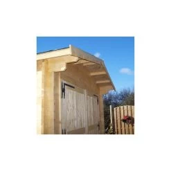 Garage En Bois Massif 21,7m² - Madriers 42mm 10 Garage En Bois Massif 21,7m² - Madriers 42mm -Abri De Jardin garage en bois massif 217m madriers 42mm 2