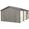 Garage Garodeal Double Pente 21,04m² Madriers 34mm Avec Double Porte Battante + Porte Service Vitrée – Décor Et Jardin 2 Garage Garodeal Double Pente 21,04m² Madriers 34mm Avec Double Porte Battante + Porte Service Vitrée – Décor Et Jardin -Abri De Jardin garage garodeal double pente 2104m madriers 34mm avec double porte battante porte service vitree decor et jardin