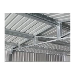 Garage Métal Anthracite Double Portes 19,61m² + Kit D'ancrage X-METAL 10 Garage Métal Anthracite Double Portes 19,61m² + Kit D'ancrage X-METAL -Abri De Jardin garage metal anthracite double portes 1961m kit d ancrage x metal 2