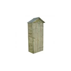 Abri De Jardin -Abri De Jardin grande armoire de rangement jardin en bois traitee autoclave avec plancher 1