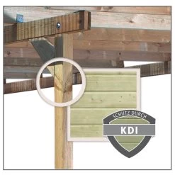 Kiosque De Jardin Carré Cordoba – 3,57x3,57m – Avec Shingles – Karibu -Abri De Jardin kiosque de jardin carre cordoba 357x357m avec shingles karibu 2