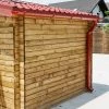 Kit Gouttières Rouge - Pack Prêt à La Pose Pour Abri Gardy Shelter 12m² -Abri De Jardin kit gouttieres rouge pack pret a la pose pour abri gardy shelter 12m