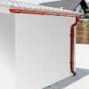 Kit Gouttières Rouge - Pack Prêt à La Pose Pour Abri Woodlife Garden 9m²+9m² Terrasse -Abri De Jardin kit gouttieres rouge pack pret a la pose pour abri woodlife 9m9m terrasse
