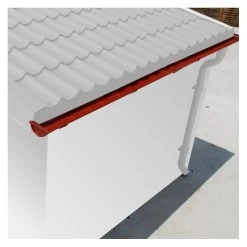 Kit Gouttières Rouge - Pack Prêt à La Pose Pour Abri Woodlife Garden 9m²+9m² Terrasse 8 Kit Gouttières Rouge - Pack Prêt à La Pose Pour Abri Woodlife Garden 9m²+9m² Terrasse -Abri De Jardin kit gouttieres rouge pack pret a la pose pour abri woodlife 9m9m terrasse 2