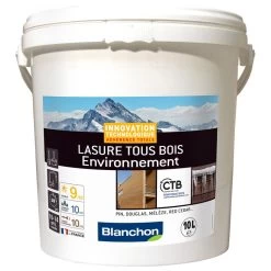 Lasure Tous Bois Environnement BLANCHON - Incolore 10L