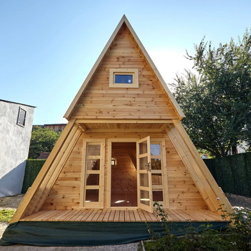 Maison De Jardin En Bois - TYPE A - 18m² Surface Habitable - Gardy Shelter 4 Maison De Jardin En Bois - TYPE A - 18m² Surface Habitable - Gardy Shelter – Image 2