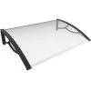 Marquise De Porte Et Fenêtre 120x80cm En Polycarbonate 4mm – HABRITA 1 Marquise De Porte Et Fenêtre 120x80cm En Polycarbonate 4mm – HABRITA -Abri De Jardin marquise de porte et fenetre 120x80cm en polycarbonate 4mm habrita