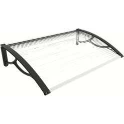 Marquise De Porte Et Fenêtre 120x80cm En Polycarbonate 4mm – HABRITA -Abri De Jardin marquise de porte et fenetre 120x80cm en polycarbonate 4mm habrita 2