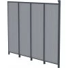 Panneau Latéral En Aluminium Et PC 4mm Pour Toit De Terrasse Anthracite 3m X-METAL -Abri De Jardin panneau lateral en aluminium et pc 4mm pour toit de terrasse anthracite 3m x metal