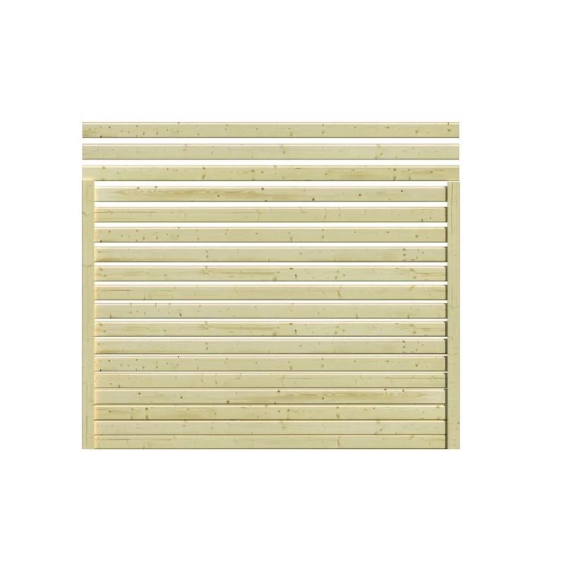 Paroi Latérale En épicéa 180x200cm Pour Carport Classic Karibu 4 Paroi Latérale En épicéa 180x200cm Pour Carport Classic Karibu – Image 2