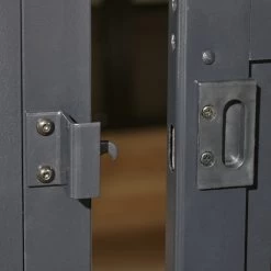 Pavillon Adossé Charlestone Mural 298,5x404cm En Aluminium Et Acier Galvanisé - SOJAG -Abri De Jardin pavillon adosse charlestone 309x404cm en aluminium et acier galvanise sojag 4