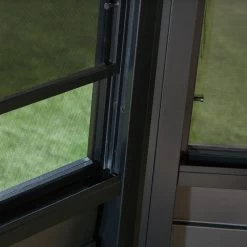 Pavillon Adossé Charlestone 309x502cm En Aluminium Et Acier Galvanisé - SOJAG -Abri De Jardin pavillon adosse charlestone 309x502cm en aluminium et acier galvanise sojag 2