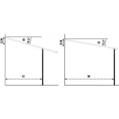 Pergola Adossée Ajustable - Toit De Terrasse En Alu 3,75x2,55m X-METAL -Abri De Jardin pergola adossee ajustable toit de terrasse en alu 255x375m x metal 5