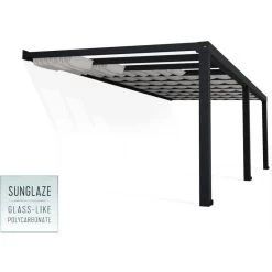 Pergola Adossée Stockholm 350x740cm Aluminium Gris Et Polycarbonate Avec Stores De Toit Rétractables – Palram - Canopia 10 Pergola Adossée Stockholm 350x740cm Aluminium Gris Et Polycarbonate Avec Stores De Toit Rétractables – Palram - Canopia -Abri De Jardin pergola adossee stockholm 350x740cm aluminium gris et polycarbonate avec stores de toit retractables palram 2