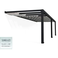 Pergola Adossée Stockholm 350x810cm Aluminium Gris Et Polycarbonate Avec Stores De Toit Rétractables – Palram - Canopia 10 Pergola Adossée Stockholm 350x810cm Aluminium Gris Et Polycarbonate Avec Stores De Toit Rétractables – Palram - Canopia -Abri De Jardin pergola adossee stockholm 350x810cm aluminium gris et polycarbonate avec stores de toit retractables palram 2