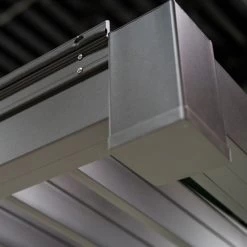 Pergola Bioclimatique Adossée En Alu Anthracite 3x5.3m Ombrea -Abri De Jardin pergola bioclimatique adossee en alu anthracite 3x36m ombrea 4