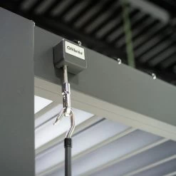 Pergola Bioclimatique Adossée En Alu Anthracite 3x5.3m Ombrea -Abri De Jardin pergola bioclimatique adossee en alu anthracite 3x36m ombrea 5