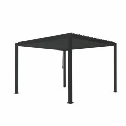 Pergola Bioclimatique Autoportante En Alu Anthracite 3.6x3.6m Ombrea 12 Pergola Bioclimatique Autoportante En Alu Anthracite 3.6x3.6m Ombrea -Abri De Jardin pergola bioclimatique autoportante en alu anthracite 36x36m ombrea 4