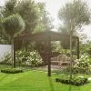 Pergola Bioclimatique Autoportante En Alu Anthracite 3x3m Ombrea -Abri De Jardin pergola bioclimatique autoportante en alu anthracite 3x3m ombrea