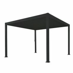 Pergola Bioclimatique Autoportante En Alu Anthracite 3x3m Ombrea 11 Pergola Bioclimatique Autoportante En Alu Anthracite 3x3m Ombrea -Abri De Jardin pergola bioclimatique autoportante en alu anthracite 3x3m ombrea 3