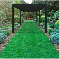 Pergola Bioclimatique Autoportante En Alu Anthracite 3x6m Ombrea -Abri De Jardin pergola bioclimatique autoportante en alu anthracite 3x6m ombrea 2