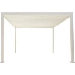 Pergola Bioclimatique Autoportante En Alu Blanc 3.6x3.6m Ombrea 11 Pergola Bioclimatique Autoportante En Alu Blanc 3.6x3.6m Ombrea -Abri De Jardin pergola bioclimatique autoportante en alu blanc 36x36m ombrea 3