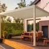 Pergola Bioclimatique Ombréa Autoportante 3x4M - Blanc - S1 2 Pergola Bioclimatique Ombréa Autoportante 3x4M - Blanc - S1 -Abri De Jardin pergola bioclimatique autoportante en alu blanc 3x4m ombrea