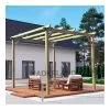 Pergola En Bois Massif Traité Autoclave 420x300cm Madrid – Maderland -Abri De Jardin pergola en bois massif traite autoclave 420x300cm madrid maderland