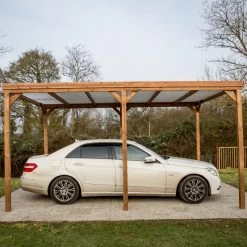 Pergola THONON 15,06m² En Bois Massif Avec Couverture PVC – HABRITA 10 Pergola THONON 15,06m² En Bois Massif Avec Couverture PVC – HABRITA -Abri De Jardin pergola thonon 1506m en bois avec couverture pvc habrita 2