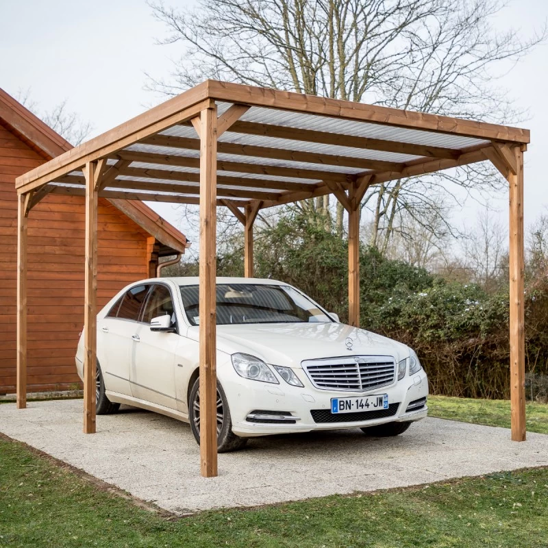 Pergola THONON 15,06m² En Bois Massif Avec Couverture PVC – HABRITA 3 Pergola THONON 15,06m² En Bois Massif Avec Couverture PVC – HABRITA