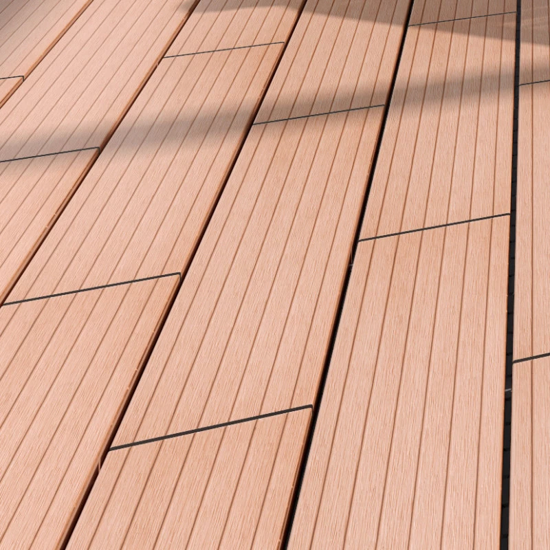 Plancher En Bois Composite - Lot De 0,6m² - Lames Clipsables - Marron - Compolife 6 Plancher En Bois Composite - Lot De 0,6m² - Lames Clipsables - Marron - Compolife – Image 4