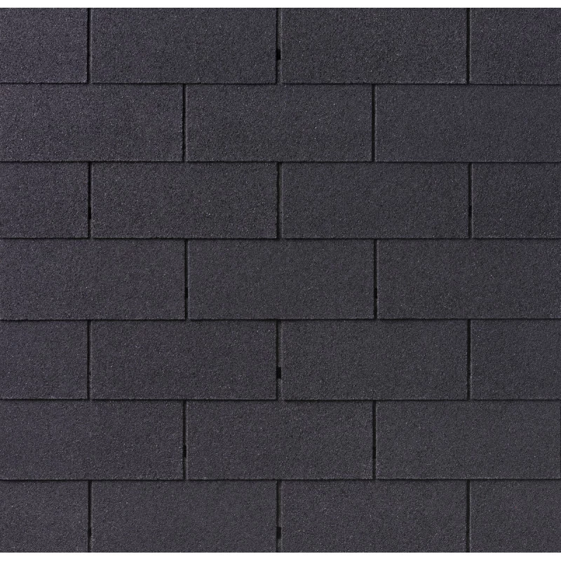 Shingles Rectangulaires Noir - Paquets De 3m² 3 Shingles Rectangulaires Noir - Paquets De 3m²