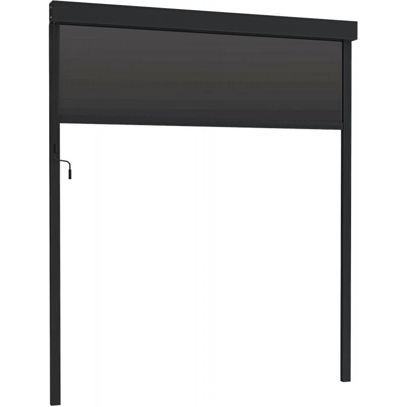 Store Avec Cadre Latéral Anthracite 370cm Pour Pergola Bioclimatique En Aluminium X-METAL 5 Store Avec Cadre Latéral Anthracite 370cm Pour Pergola Bioclimatique En Aluminium X-METAL – Image 3