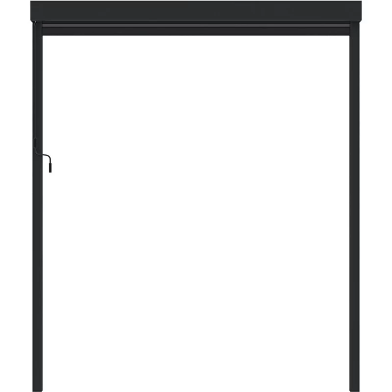 Store Avec Cadre Latéral Anthracite 370cm Pour Pergola Bioclimatique En Aluminium X-METAL 6 Store Avec Cadre Latéral Anthracite 370cm Pour Pergola Bioclimatique En Aluminium X-METAL – Image 4