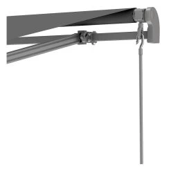 Store Banne Manuel 295x200cm EASY Toile Polyester Grise - X-METAL -Abri De Jardin store banne manuel 295x200cm easy toile polyester grise x metal 4